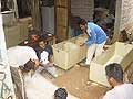 Production of the fibre glass tanks for diesel and water - 13-1-06